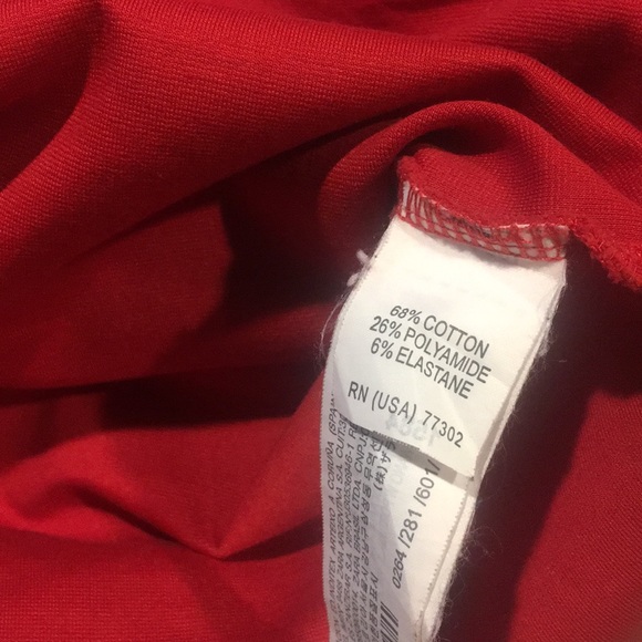 red peplum mini ZARA skirt. like new! no stains. - Picture 3 of 3